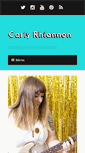 Mobile Screenshot of carlyrhiannon.com